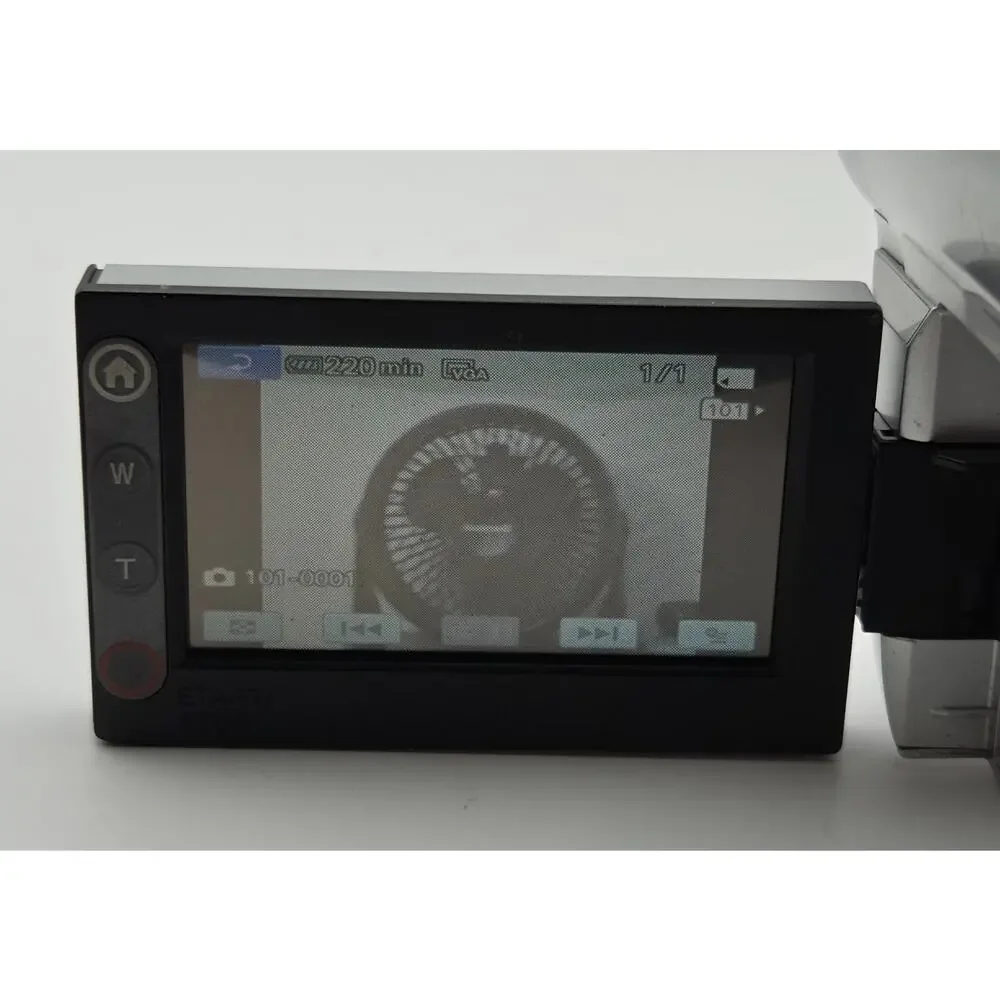 Sony Tested Handycam DCR-DVD610 Wide LCD W/ Charger +Battery + Memory Stick